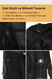 Ortopedik Konfor Modeli Büyük Boy Çok Gözlü Seyahat Spor Dağcı Kamp Bölmeli Outdoor Sırt Çantası - 5