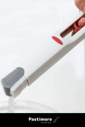 Premium Taşınabilir Mini Tezgah Banyo Mutfak Çekpas Lavabo Çekpası Süngerli Cam Silme Çekpası - 4