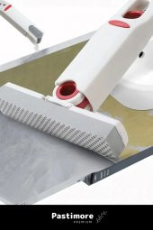 Premium Taşınabilir Mini Tezgah Banyo Mutfak Çekpas Lavabo Çekpası Süngerli Cam Silme Çekpası - 5