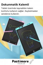Lcd Ekranlı Kalemli Dijital Çizim Tableti Yazı Tahtası Boyama Resim Için Akıllı Çocuk Tablet 8,5 Inç - 2