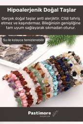 Unisex Ikizler Burcu Enerjisini Yükselten Doğal Taş Bileklik Ikizler Burçları Burç Taşı Bileklik - 4