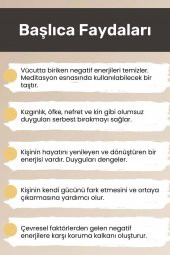 Unisex Ikizler Burcu Enerjisini Yükselten Doğal Taş Bileklik Ikizler Burçları Burç Taşı Bileklik - 5