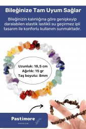 Unisex Terazi Burcu Enerjisini Yükselten Doğal Taş Bileklik Terazi Burçları Için Burç Taşı Bileklik - 3