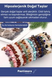 Unisex Terazi Burcu Enerjisini Yükselten Doğal Taş Bileklik Terazi Burçları Için Burç Taşı Bileklik - 4