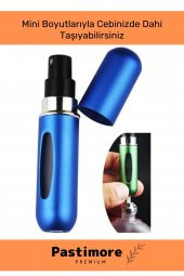 Parfüm Şişesinden Doldurulabilir Taşınabilir Çanta Içi Mini Cep Parfüm Şişesi 5 ml x 3 Adet - 2