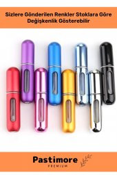 Parfüm Şişesinden Doldurulabilir Taşınabilir Çanta Içi Mini Cep Parfüm Şişesi 5 ml x 3 Adet - 5