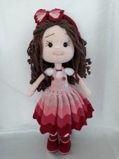 Gizem Bebek Amigurumi Organik Oyuncak - 1