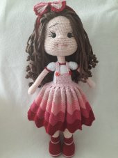 Gizem Bebek Amigurumi Organik Oyuncak - 2