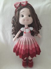 Gizem Bebek Amigurumi Organik Oyuncak - 3