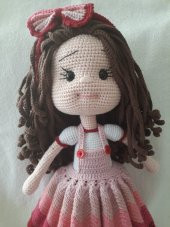 Gizem Bebek Amigurumi Organik Oyuncak - 4