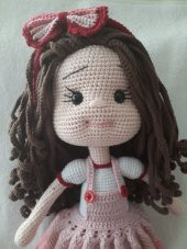 Gizem Bebek Amigurumi Organik Oyuncak - 5