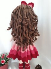Gizem Bebek Amigurumi Organik Oyuncak - 6