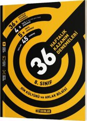 Hız Yayınları 8. Sınıf Din Kültürü 36 Haftalık Kazanım Denemeleri - 1