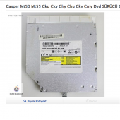Casper Mt50 Mt55 Cku Cky Chy Chu Ckv Cmy Dvd SÜRÜCÜ Beyaz - 1
