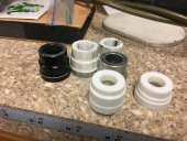 Axle Spacer Hope Pro 2 Evo Arka Hub Lar İçin Endcaps Plastik Aparat thumbnail 3