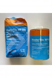 Sika Mastertıle Wp 666 20Kg Toz +10Kg Süt Set Tam Esnek Su Yalıtımm Malzemesi - 1