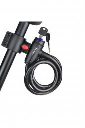 Anahtarlı Çelik Kilit Bisiklet Motosiklet Güvenlik Kilidi Bebek Arabası - 2