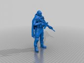 Simon Ghost Riley, Görev Çağrısı Modern Savaş / Warzone (Kowy Tarafından) Plastik Aparat - 1