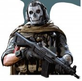 Simon Ghost Riley, Görev Çağrısı Modern Savaş / Warzone (Kowy Tarafından) Plastik Aparat - 2