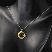 22 Ayar Altın Ayyıldız Kolye Ucu thumbnail 3