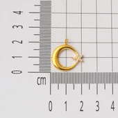 22 Ayar Altın Ayyıldız Kolye Ucu thumbnail 4