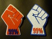 Occupy Duvar Sokak Pin Plastik Aparat - 1