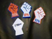 Occupy Duvar Sokak Pin Plastik Aparat - 4
