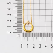 22 Ayar Ayyıldız Altın Kolye thumbnail 4