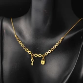 22 Ayar Altın Sonsuzluk Pandora Kolye thumbnail 2