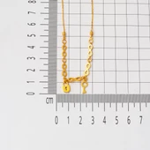 22 Ayar Altın Sonsuzluk Pandora Kolye thumbnail 5