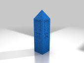 Alien Crystals Scatter Terrain Için Min Savaş Oyunları 40K Si-Fi Necron Benzeri Plastik Aparat - 4