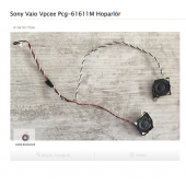 Sony Vaio Vpcee Pcg-61611M Hoparlör - 1