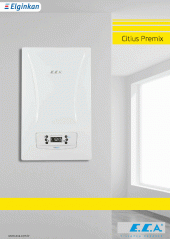 Eca Citius Premix 24 kW - A Enerji Sınıfı, 16 Emniyet Sistemi, Tam Yoğuşmalı Kombi - 3