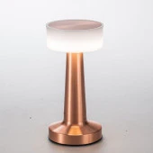 Rose Gold Dokunmatik 3 Kademeli LED Masa Lambası - 1