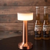 Rose Gold Dokunmatik 3 Kademeli LED Masa Lambası - 4
