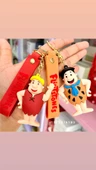 The Flintstones Taş Devri Fred Çakmaktaş Anahtarlık Ve Çanta Aksesuarı  thumbnail 2