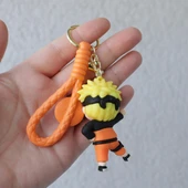 Anime Naruto Uzumaki Silikon Anahtarlık Çanta Süsü - 3
