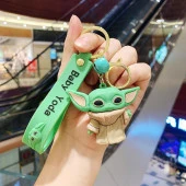 Star Wars - Baby Yoda Silikon  Kartlık  Anahtarlık thumbnail 1