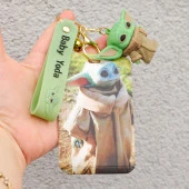 Star Wars - Baby Yoda Silikon  Kartlık  Anahtarlık thumbnail 4