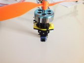 Hextronik Dt750 Yaw Motor Adaptörü Titan Tricopter Çerçevesi İçin Plastik Aparat - 1