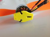 Hextronik Dt750 Yaw Motor Adaptörü Titan Tricopter Çerçevesi İçin Plastik Aparat - 7