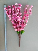 Japon Kiraz Çiçeği 7 Dallı Yapay Çiçek Demeti  Bahar Dalı  55 Cm - 2