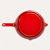 Sürel Döküm Kızartma Tavası 27cm Kırmızı - 4