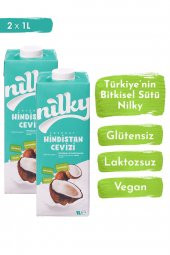 Nilky Vegan Hindistan Cevizi Sütü 1 Lt 2 Adet - 1