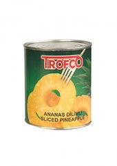 Trofco Dilimli (12 Dilim) Ananas 850 Gr 24 Adet (1 Koli) - 1