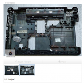 Hp G62-A24ET Alt Kasa ÜRÜN RESMİNE BAKIP AL FARKLI MODELİ VAR thumbnail 2