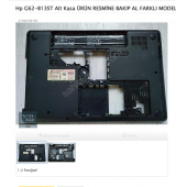 Hp G62-B13ST Alt Kasa ÜRÜN RESMİNE BAKIP AL FARKLI MODELİ VAR - 1