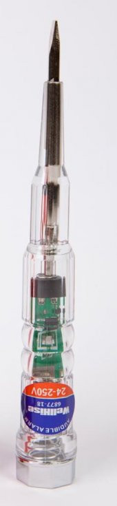 WellHise 6877-18 Kontrol Kalemi Voltaj Test Kalemi Faz Kalemi - 6