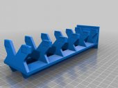 6 Araba Hotwheels Stand/Rack Plastik Aparat - 1