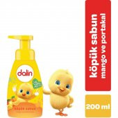 Dalin Köpük Sabun 200 Ml Mango & Portakal - 1